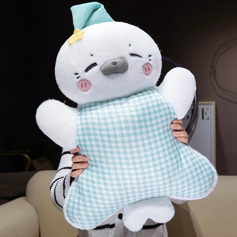 Cozy Elephant Pig Bunny Cushion Plushie