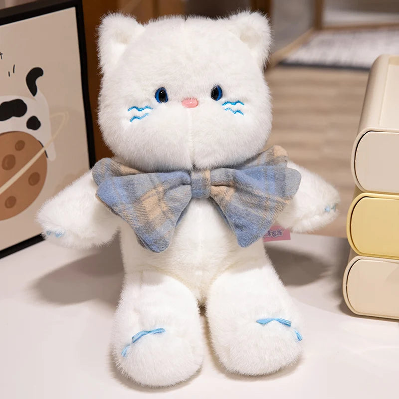 Bowtie the Kawaii Stuffed Kitten Cat Plushie