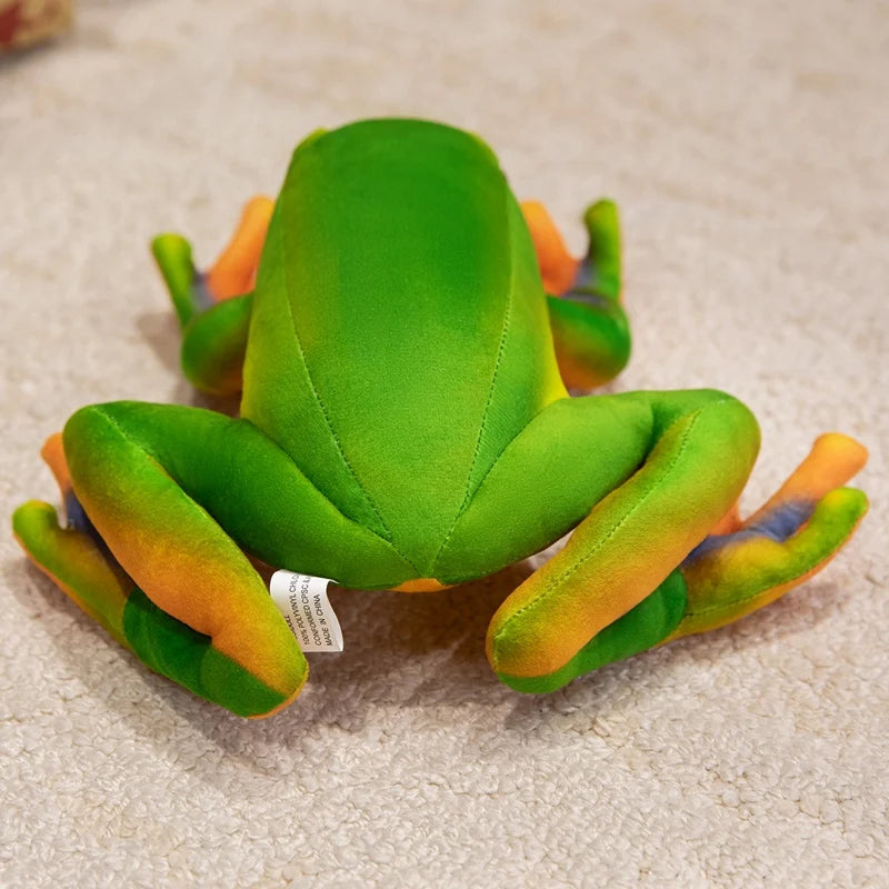 Ribbit the Chonky Kawaii Realistic Frog Plushie