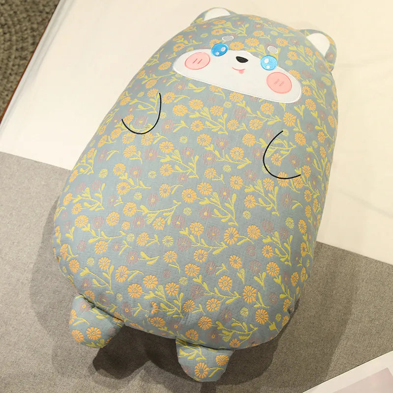 Long Sleepy Animal Plush Pillow Collection