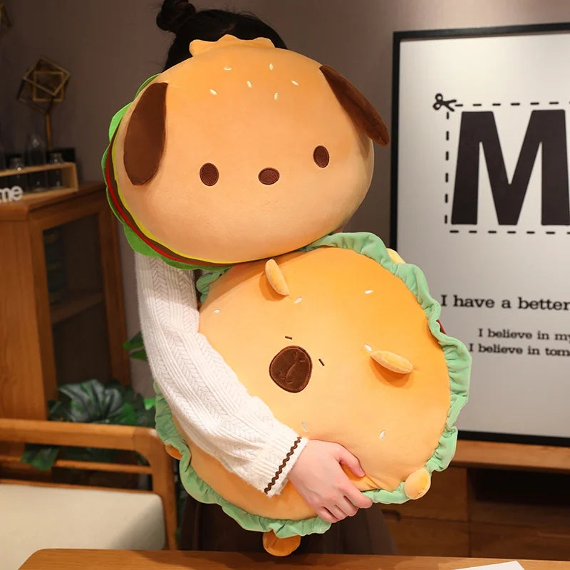 Capy the Chubby Round Capybara Snuggle Plush Pillow