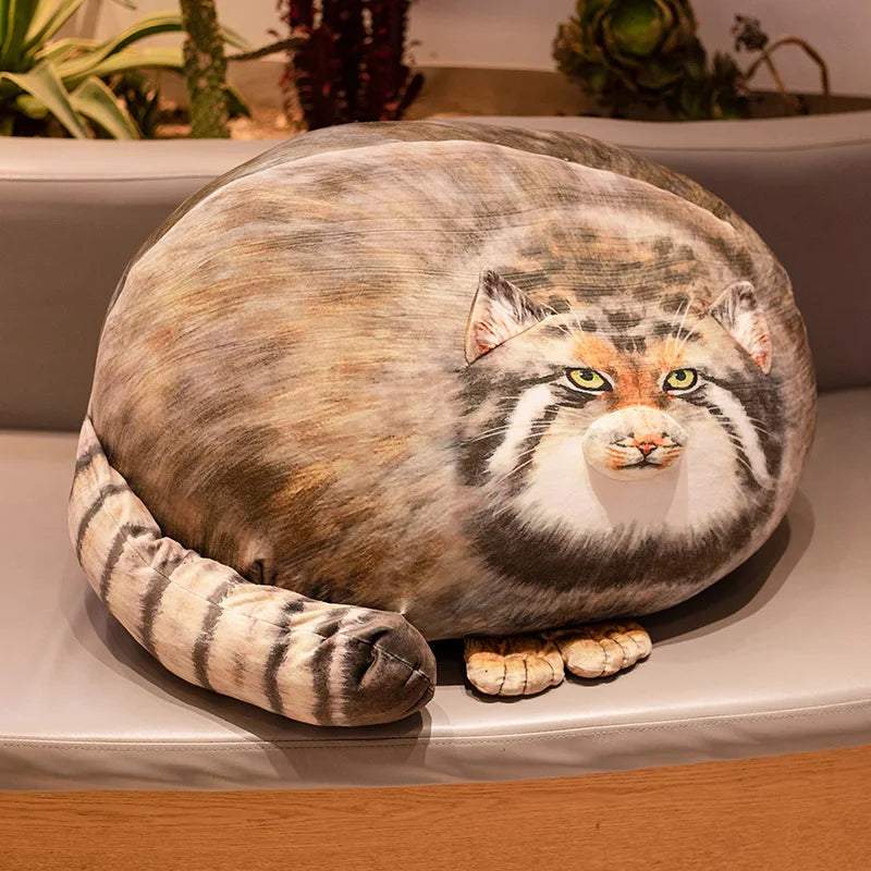 Pallas the Kawaii Pallas Cat Body Snuggle Plush Pillow