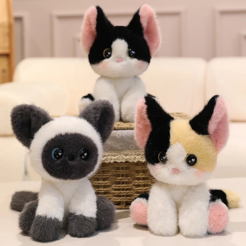 Suki the Kawaii Siamese Cat Hug Snuggle Plush Pillow