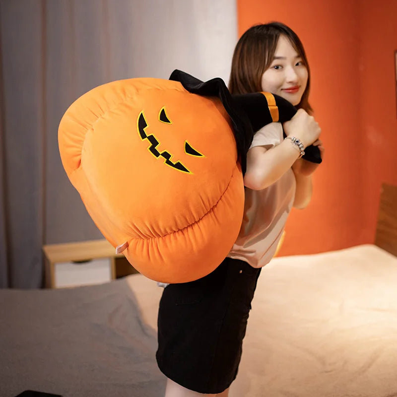 Pumpy the Spooky Kawaii Pumpkin Plush Pillow