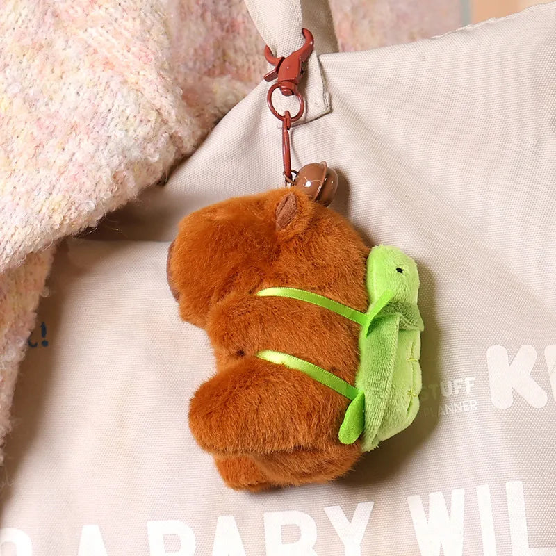 Capy the Mini Capybara Keychain Pendant Plushie