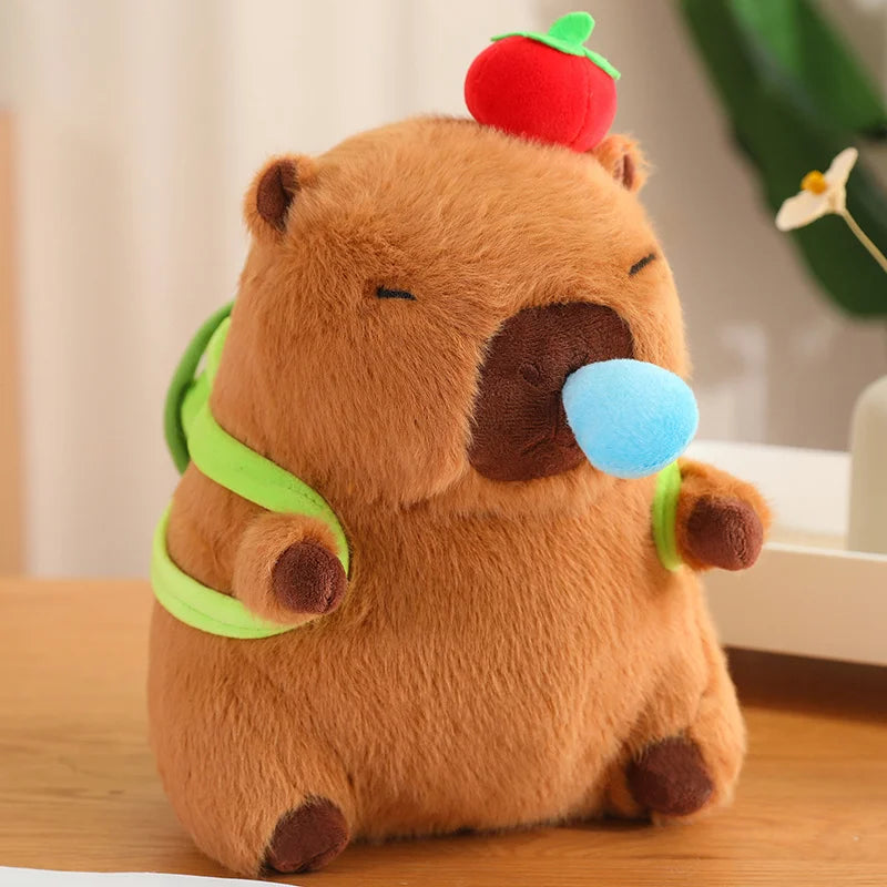 Capy the Boba Bread Nose Drop Capybara Plush