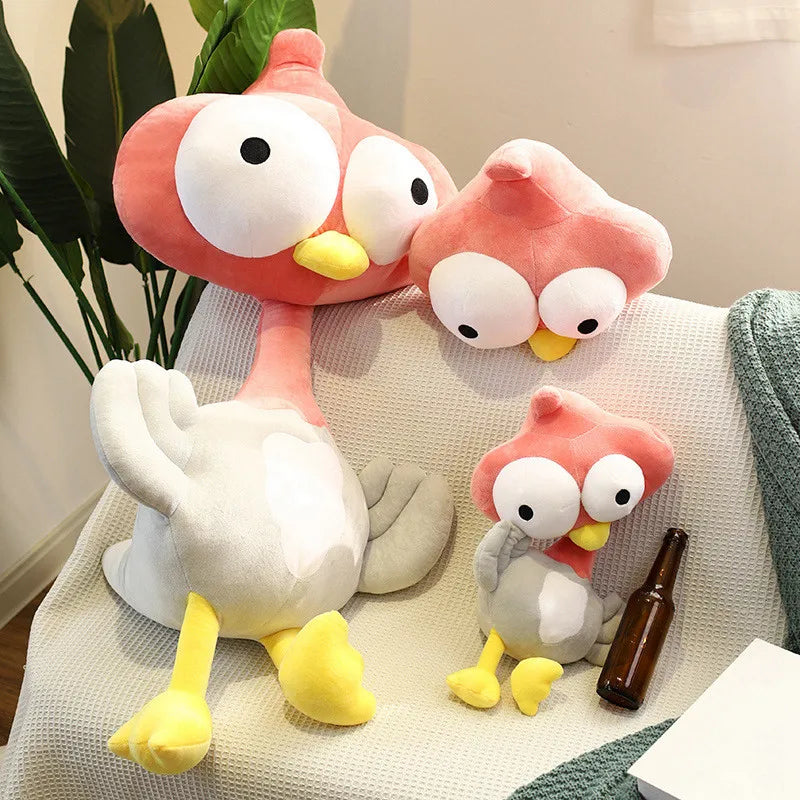Ostrich the Wobbly Simulation Bird Plush