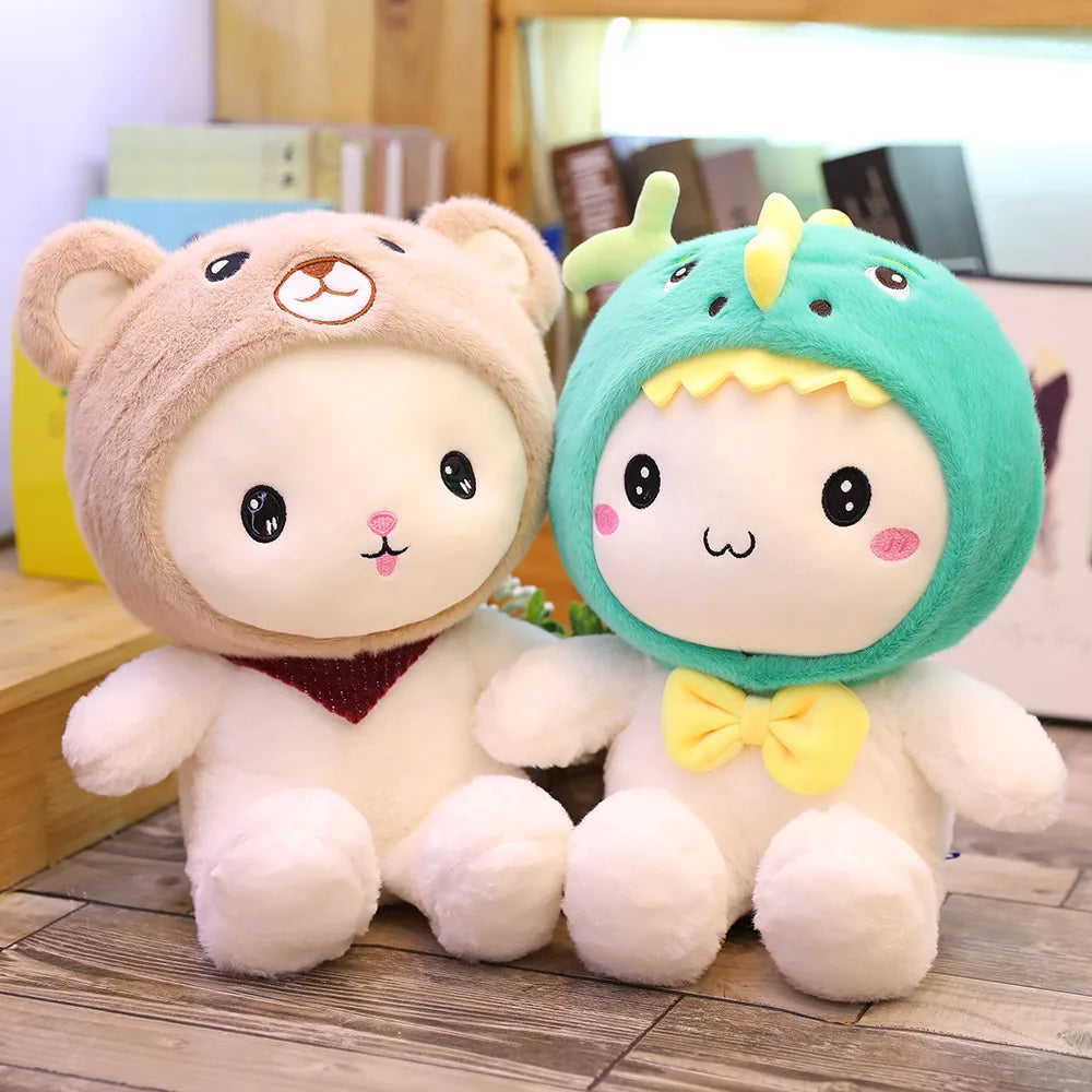 Squish & Friends Kawaii Bunny Plushie Trio