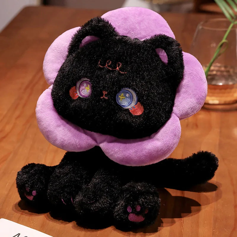 Blossom the Kawaii Floral Cat Plush