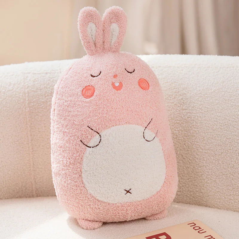 Chubby Kawaii Zoo Animal Snuggle Plush Pillow Collection