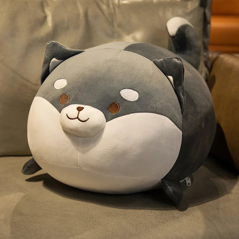 Shiba the Kawaii Chonky Corgi Dog Plush Pillow