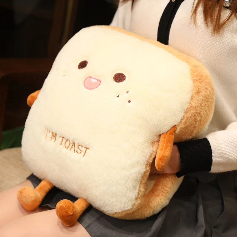 Toasty Warm Bread Hand Warmer Plushie