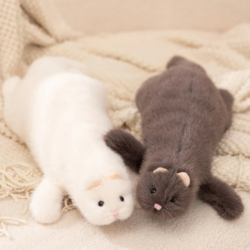 Fernie the Lifelike Lying Ferret Snuggle Plush