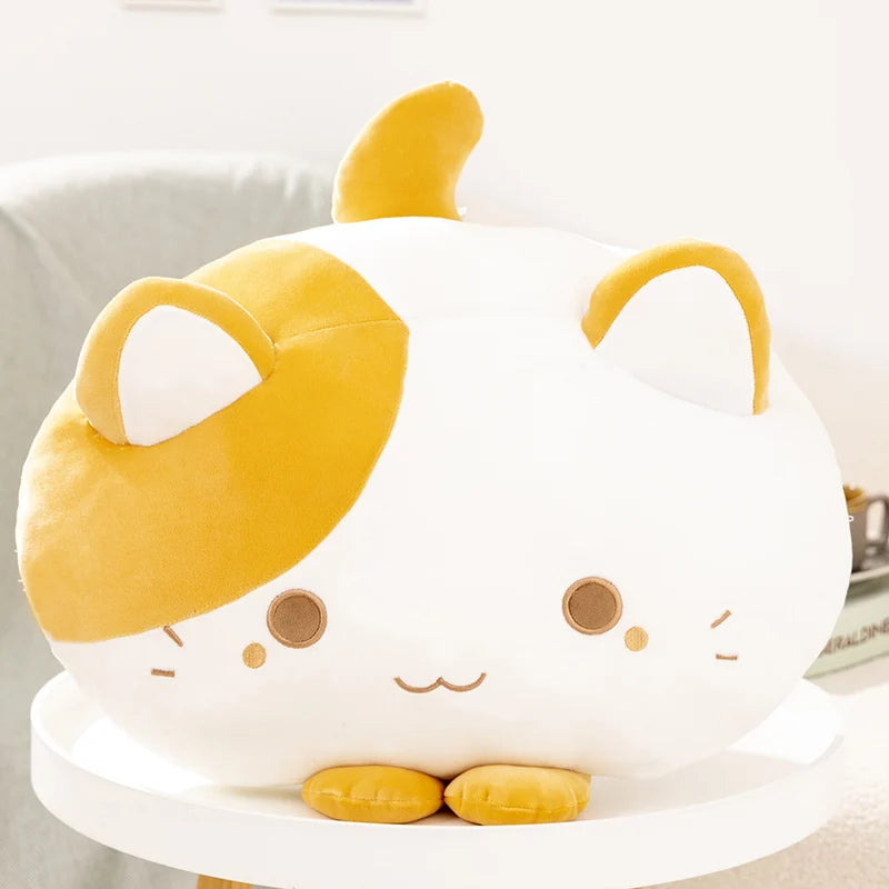 Squishy Kawaii Kitten Cozy Snuggle Plush Pillow