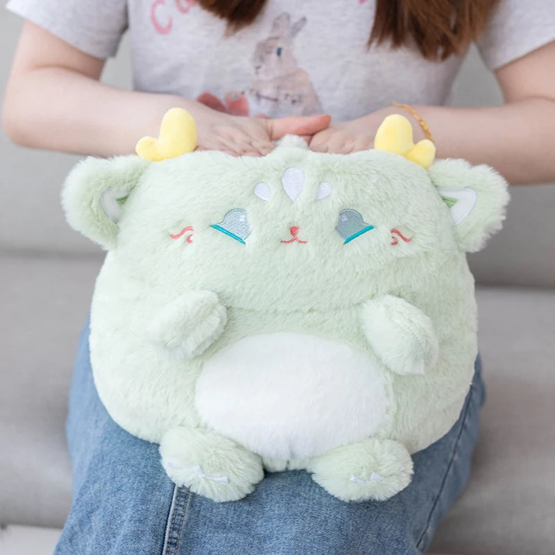 Angelwing the Kawaii Chubby Dino Angel Flying Wings Snuggle Plushie