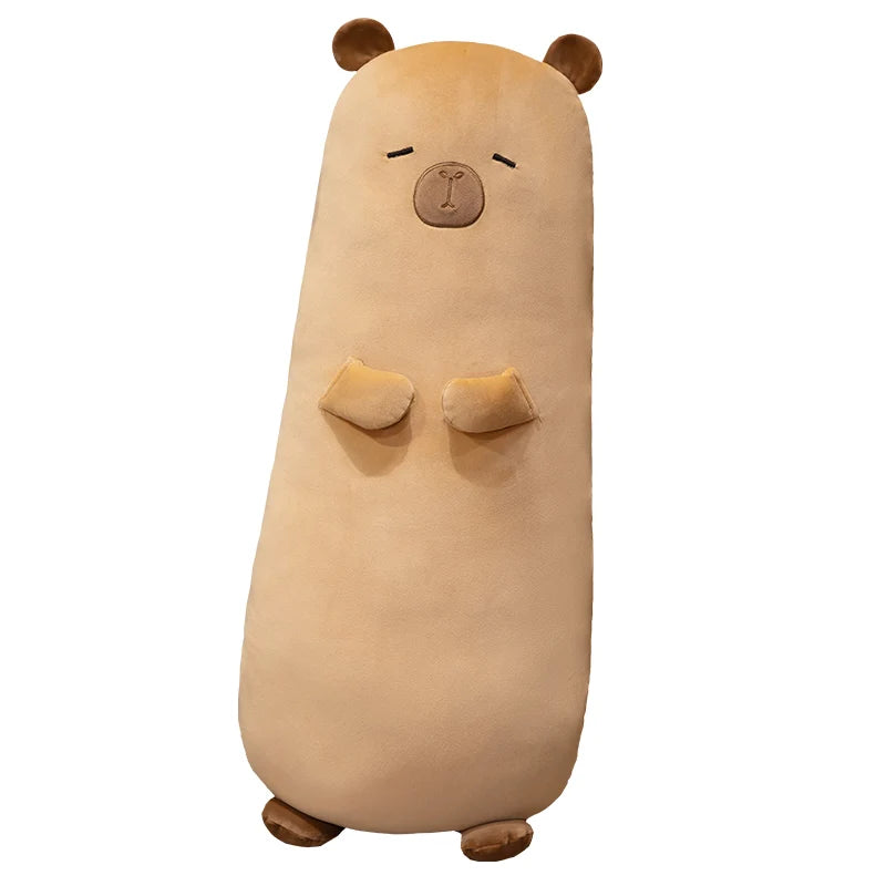 Capo the Chonky Long Capybara Leg Pillow Plush