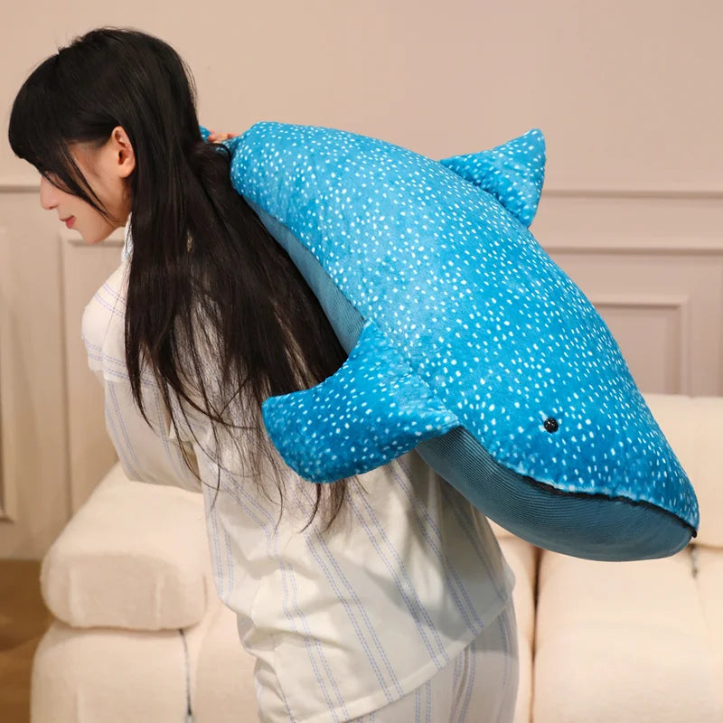 Dreamy Blue Whale Snuggle Plushie
