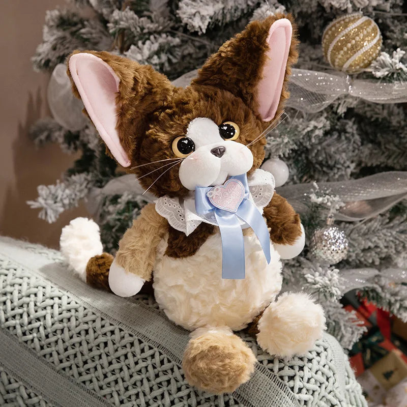 Scarfy the Cozy Kawaii Cat Snuggle Plushie