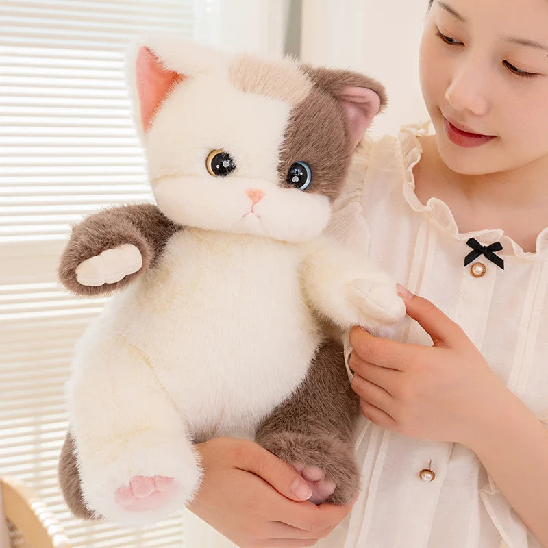 Snuggly Kawaii Cozy Kitten Cat Snuggle Plushie