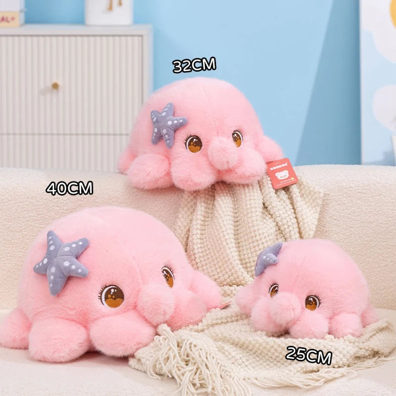 Squishy Kawaii Octopus Starfish Sea Snuggle Plushie