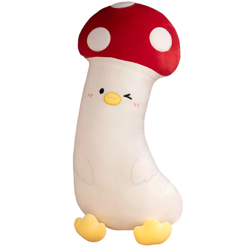 Veggie the Kawaii Giant Long Mushroom Eggplant Carrot Cosplay Plush