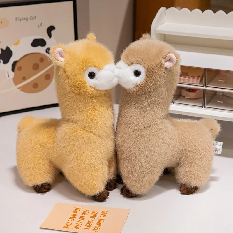 Fluffy Kawaii Alpaca Lamb Snuggle Plushie