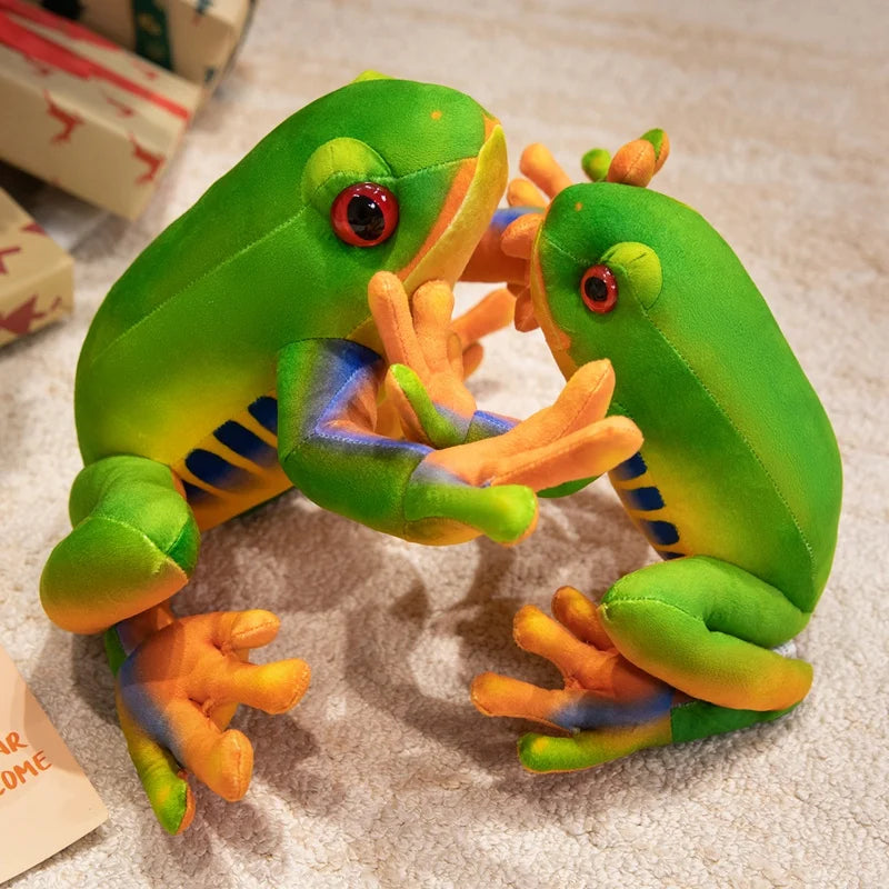 Ribbit the Chonky Kawaii Realistic Frog Plushie