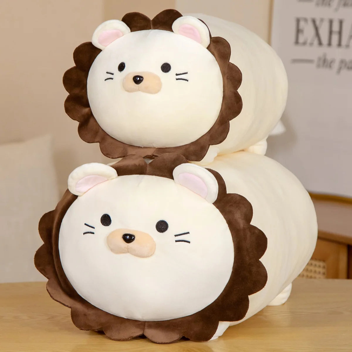 Leo the Drowsy Lying Lion Kawaii Plushie