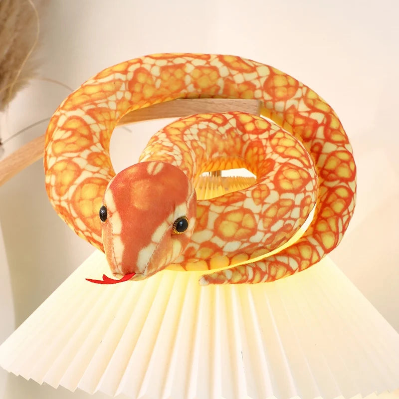Noodles the Giant Long Kawaii Snake Snuggle Plushie