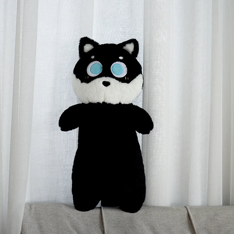 Long Kawaii Sleeping Cat Puppy Cozy Nap Plush Pillow