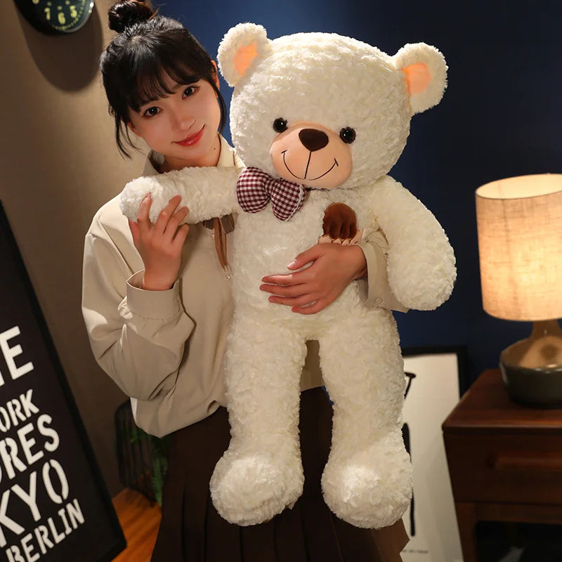 Giant Cuddly Kawaii Bear Cozy Snuggle Plush Pillow
