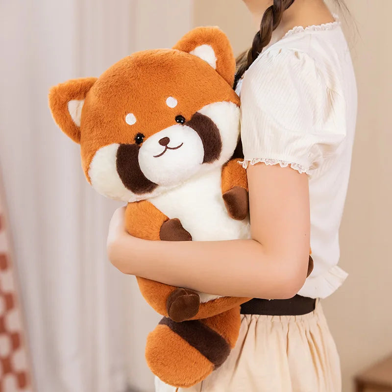 Rascal the Drowsy Kawaii Raccoon Snuggle Plushie