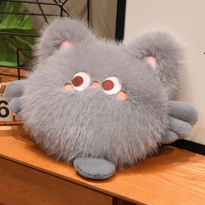 Misty the Slouchy Grey Cat Plushie