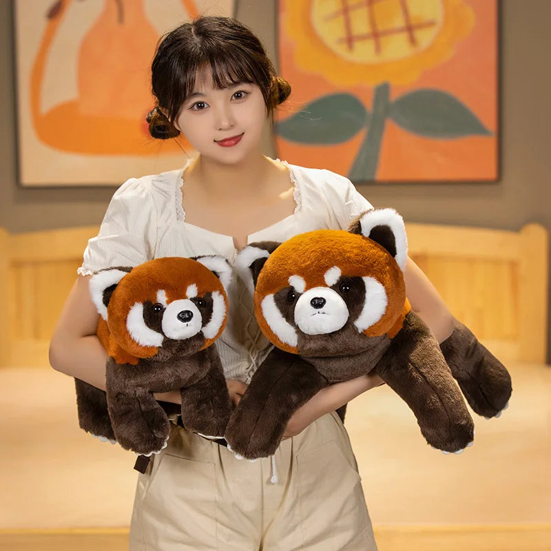 Maple the Lifelike Sitting Red Panda Plush