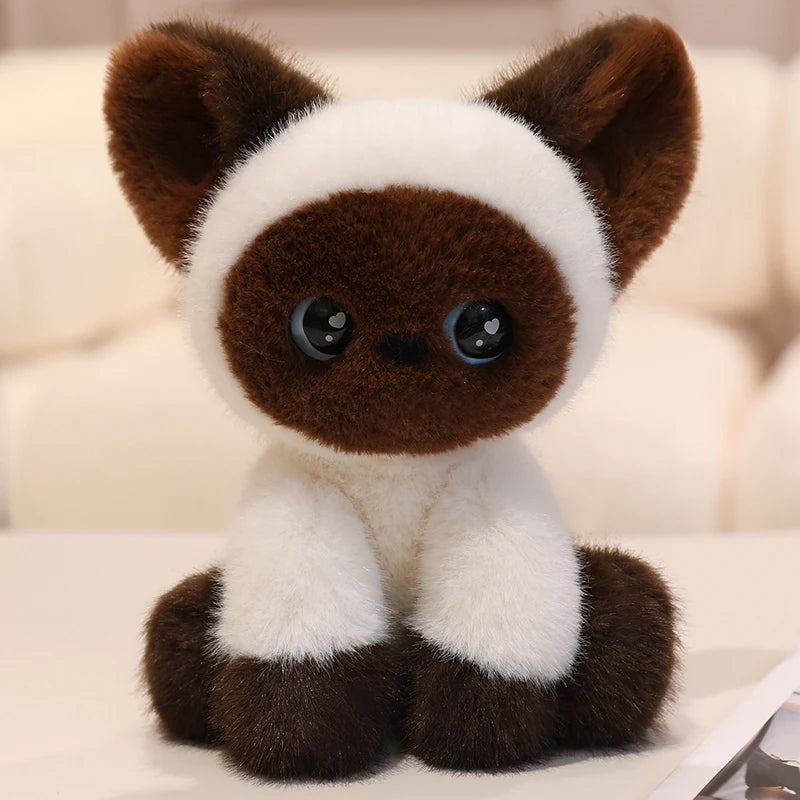 Suki the Kawaii Siamese Cat Hug Snuggle Plush Pillow