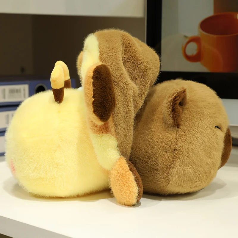Capy the Squishy Flip Reversible Kawaii Capybara Plushie