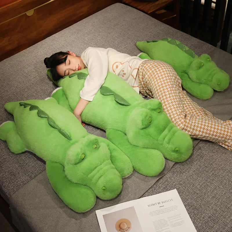 Chomper the Giant Lazy Crocodile Plushie