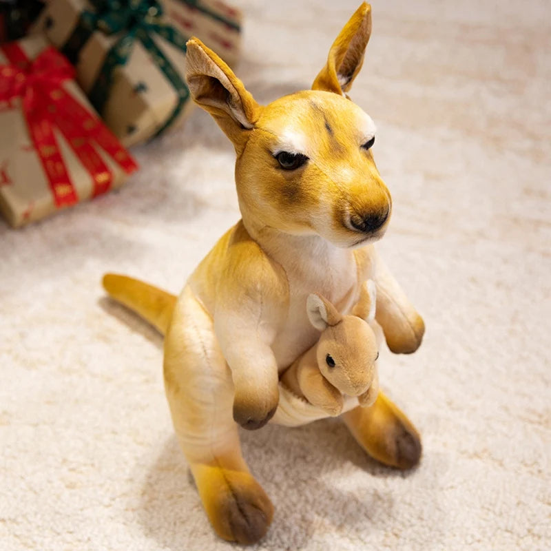 Joey the Chubby Mama Kangaroo Kawaii Snuggle Plushie
