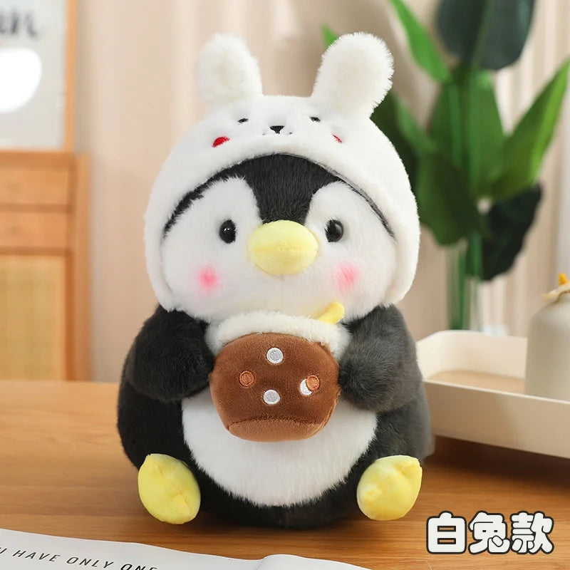Waddles the Kawaii Shape-Shifting Penguin Plush Pillow