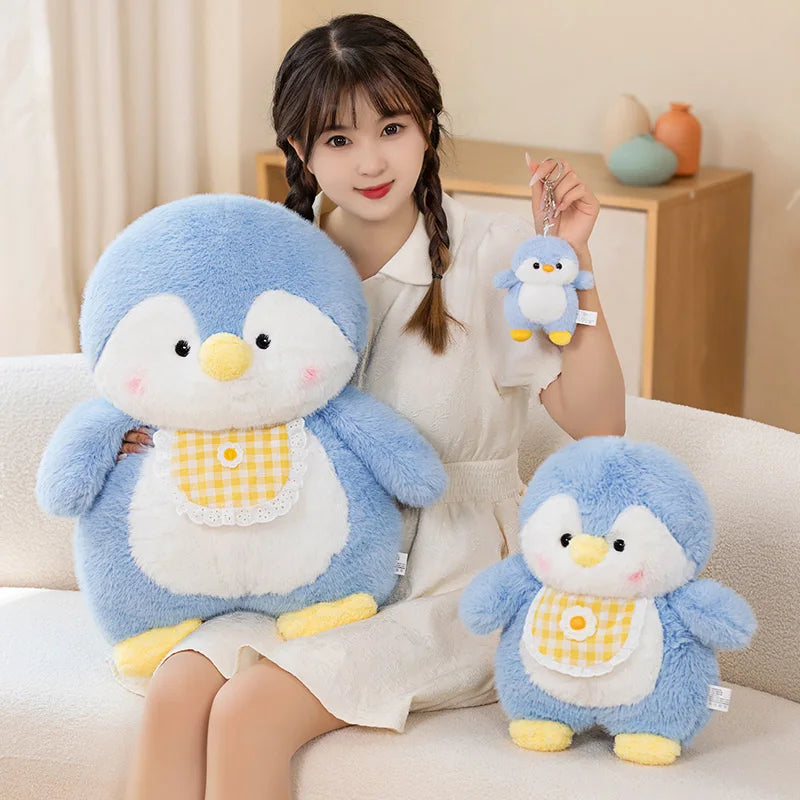 Fluffy the Cuddly Fluffy Hair Penguin Plush