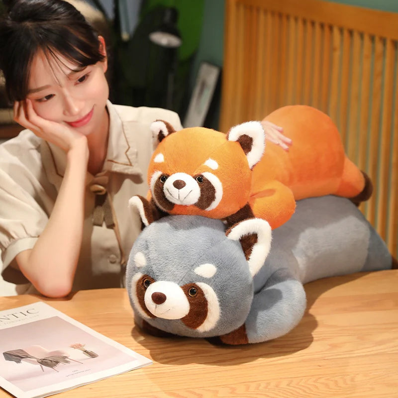 Ember the Dreamy Red Panda Snuggle Plushie