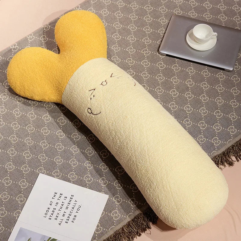 Long Veggie Friends Kawaii Snuggle Plushie Pillow
