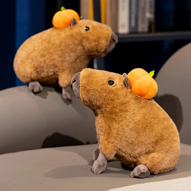Capy the Hamburger Bread Capybara Plushie