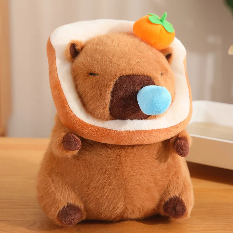 Capy the Boba Bread Nose Drop Capybara Plush