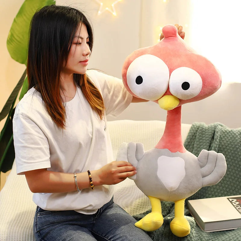Ostrich the Wobbly Simulation Bird Plush