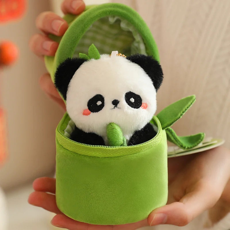 Tiny Bamboo Panda Kawaii Mini Plushie