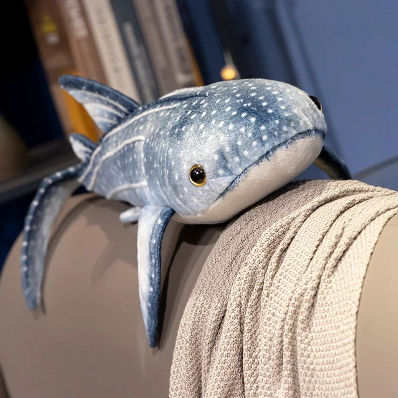Bubbles the Lifelike Giant Blue Whale Plush