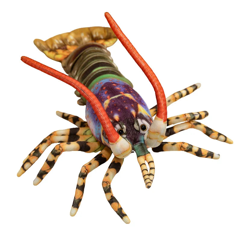 Clawdia the Kawaii Vivid Colorful Lobster Snuggle Plush Pillow