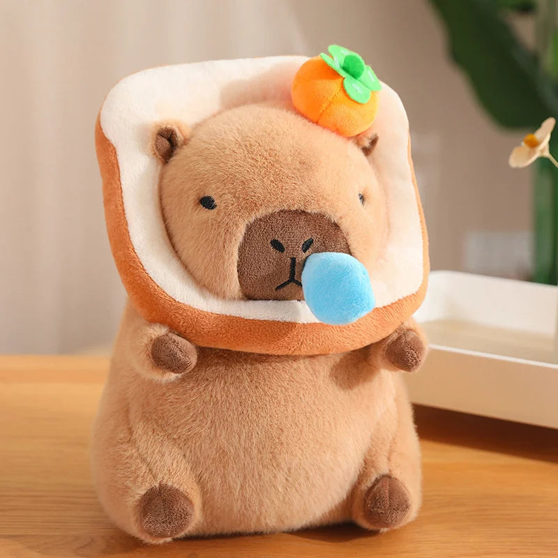 Capy the Boba Bread Nose Drop Capybara Plush