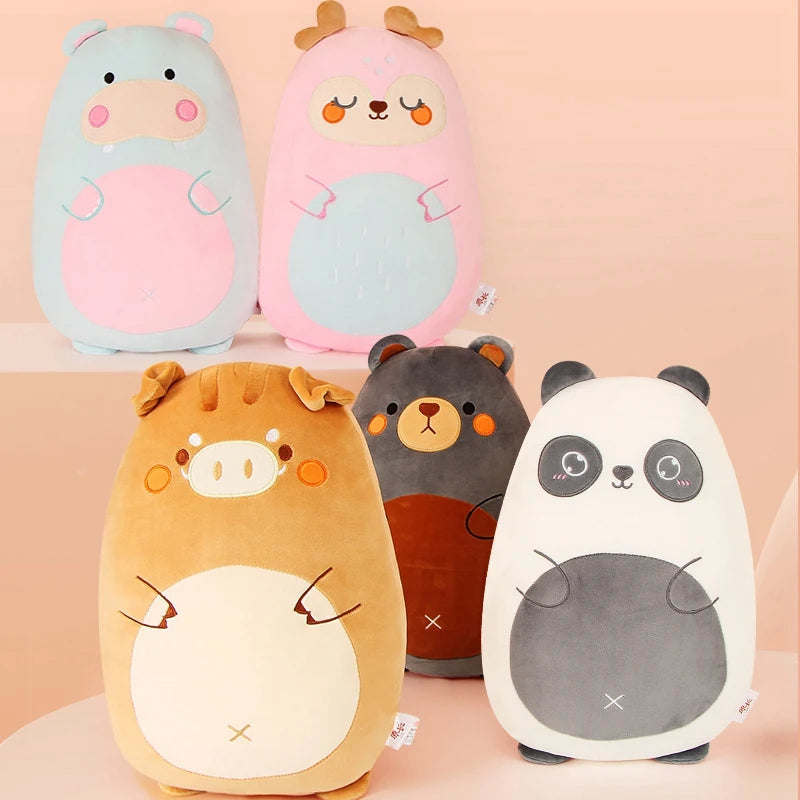 Plump Kawaii Rabbit Cat Fox Snuggle Cushion Plushie